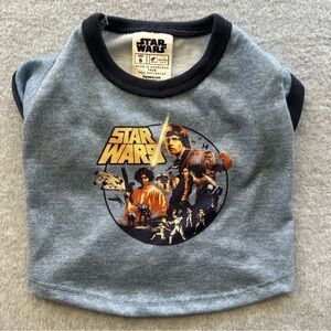 Star Wars Dog Shirt Size Small Graphic Print